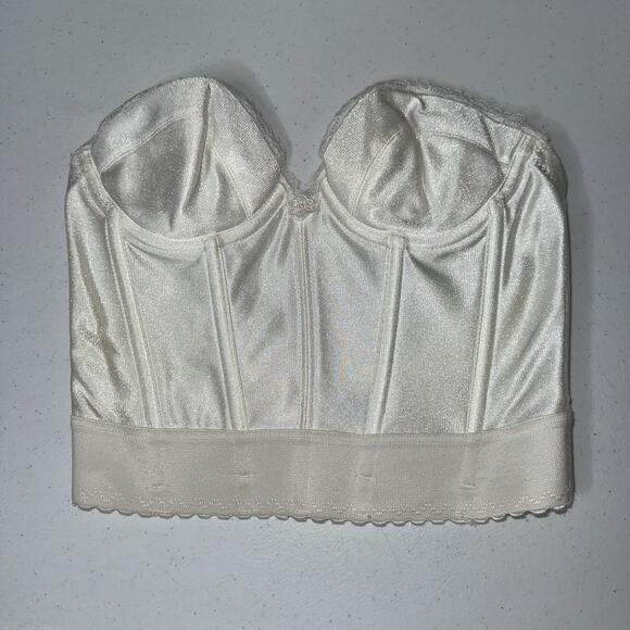 Flexees Vintage Women’s Corset Bra White Size 34B - Picture 1 of 5